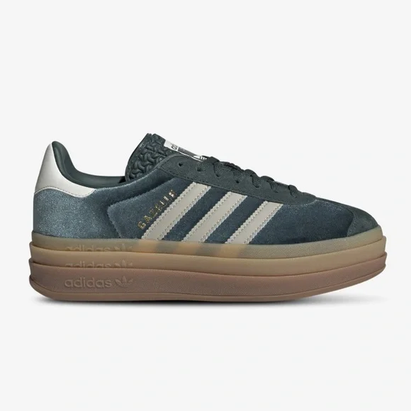 adidas gazelle silver green womens adidas Originals Women's Gazelle Indoor